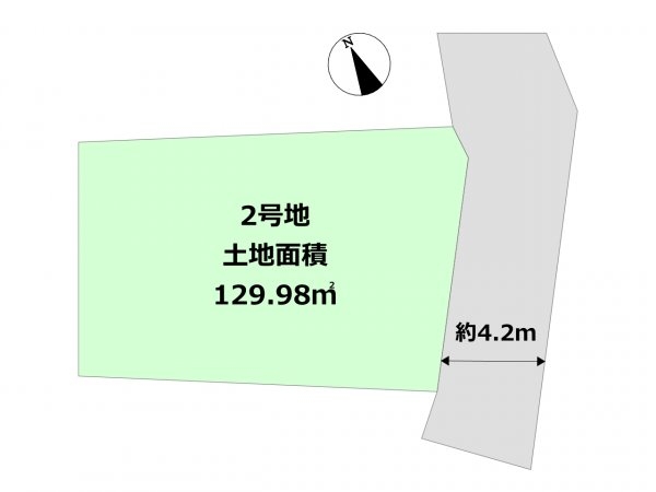 川西市東多田2丁目売り土地