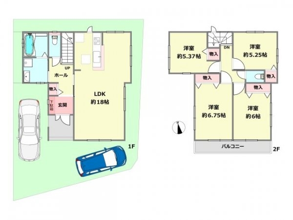 ハートフルタウン川西南花屋敷　全3区画