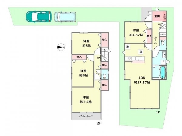 ハートフルタウン川西南花屋敷　全3区画