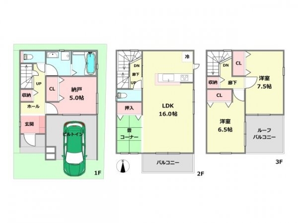 リナージュ池田市桃園23-1期　全2区画