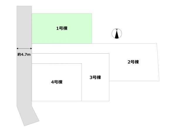 リナージュ池田市神田22-3期　全4区画