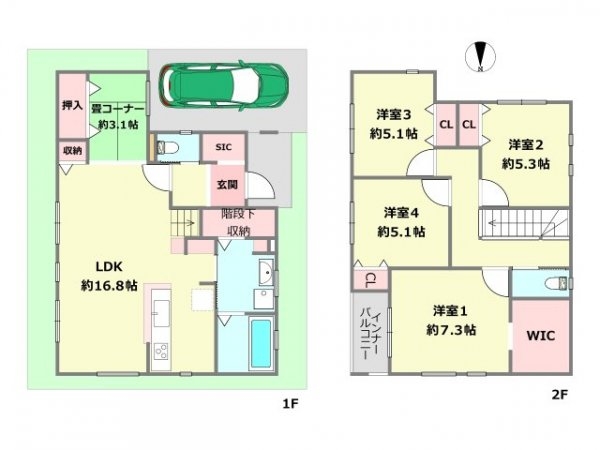 川西市清和台東2丁目新築一戸建て