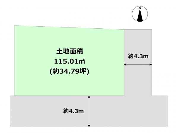 宝塚市花屋敷つつじガ丘売り土地