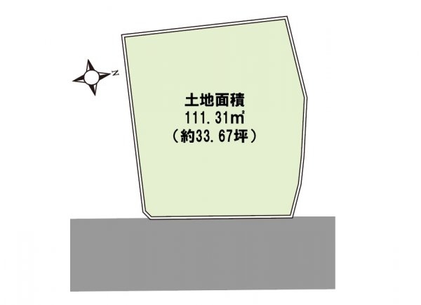 川西市滝山町売り土地