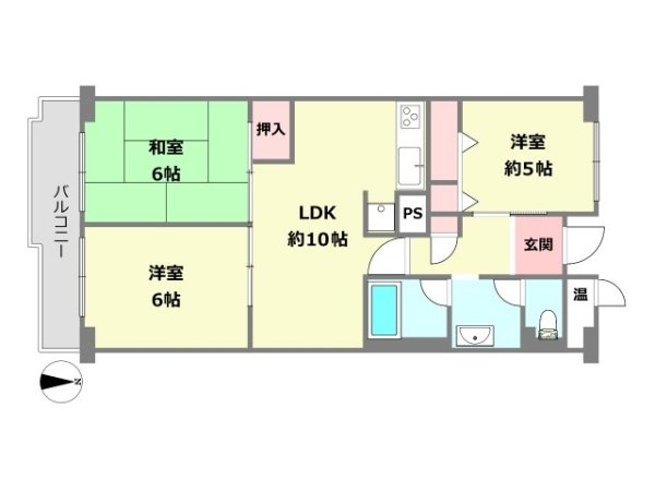 サンハイツ宝塚五月台A棟