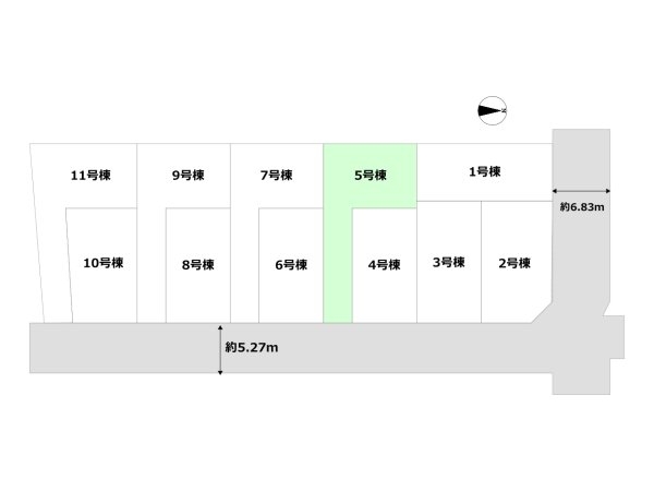 ファーストタウン豊中市第2穂積　全11区画