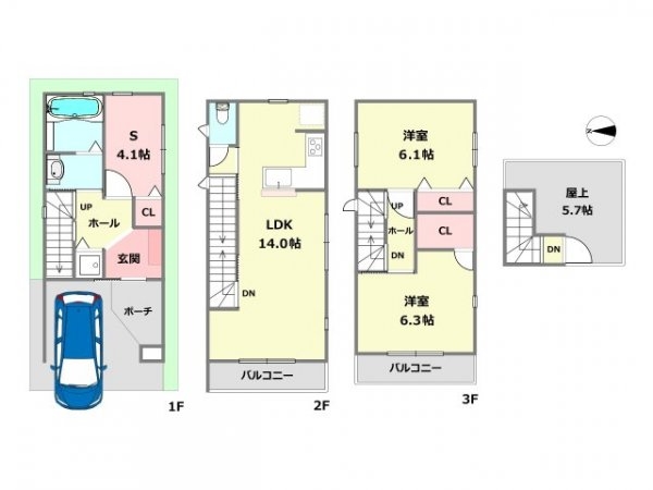 宝塚市安倉西2丁目新築一戸建て