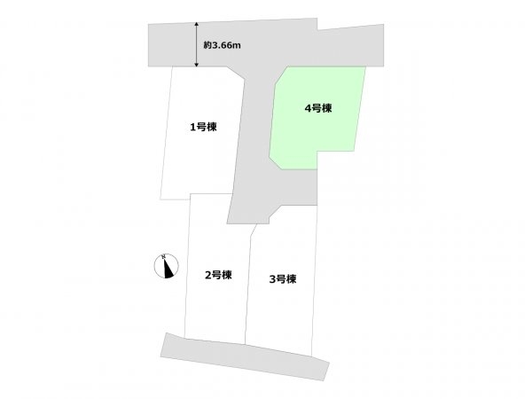 グラファーレ伊丹市野間　全4区画