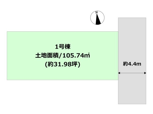 伊丹市東有岡1期　全1区画