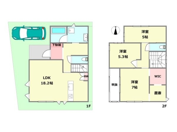 川西市東畦野6丁目新築一戸建て