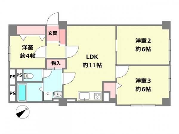 桜台ハイツ参号棟