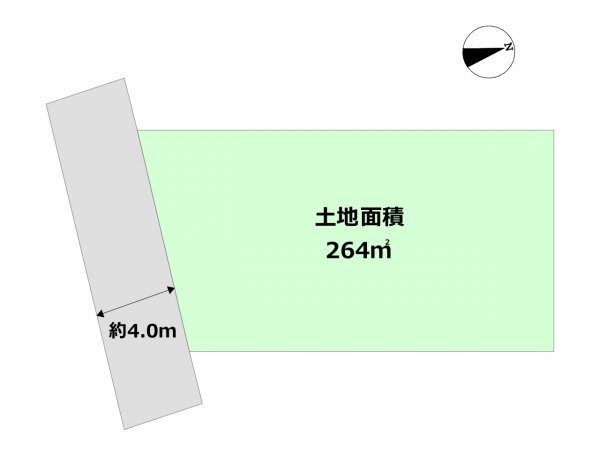 川西市長尾町売り土地