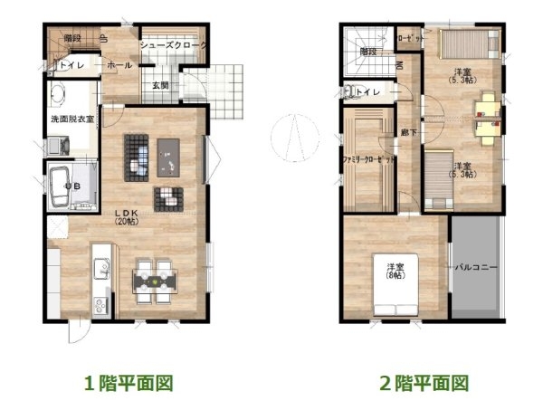 ワールドヒルズ錦松台　全2区画