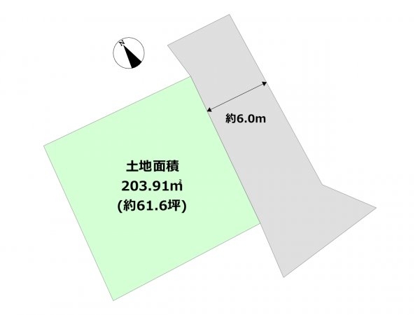 川西市鴬台2丁目売り土地