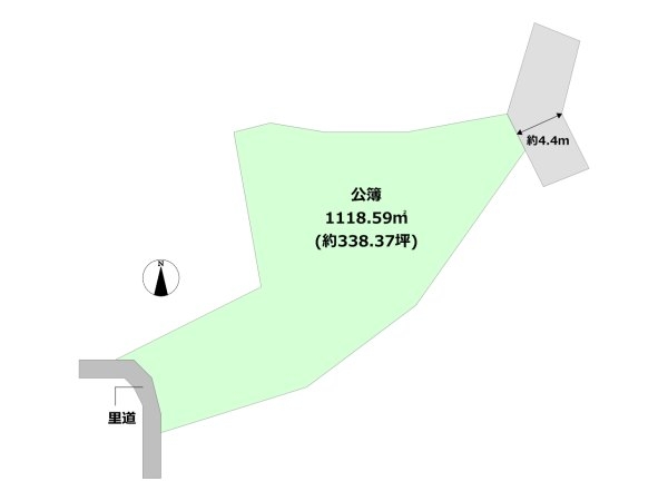 川西市見野1丁目売り土地