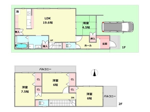 伊丹市寺本1丁目戸建　全4区画