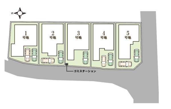 ファーストタウン宝塚市第3安倉北　全5区画