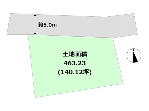 川西市鴬台2丁目売り土地