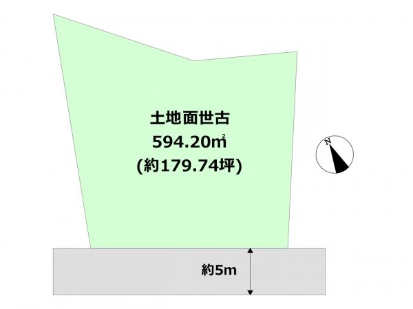 宝塚市ゆずり葉台2丁目売り土地