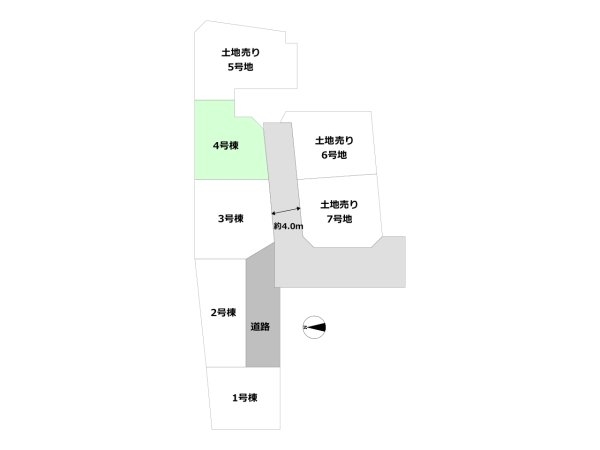 クレイドルガーデン池田市井口堂第2　全7区画