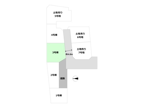 クレイドルガーデン池田市井口堂第2　全7区画