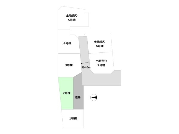 クレイドルガーデン池田市井口堂第2　全7区画