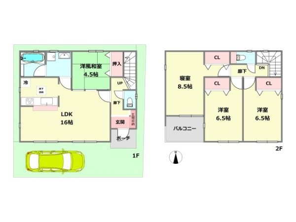 クレイドルガーデン池田市井口堂第2　全7区画