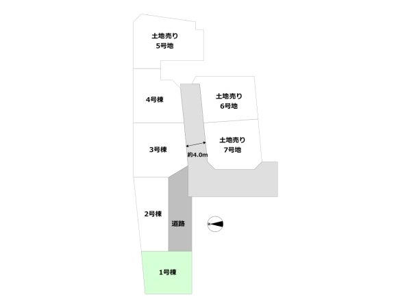 クレイドルガーデン池田市井口堂第2　全7区画