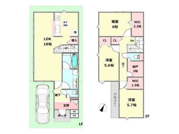 クレイドルガーデン伊丹市北園第2　全1区画