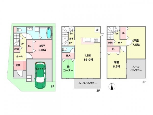 リナージュ池田市桃園23-1期　全2区画
