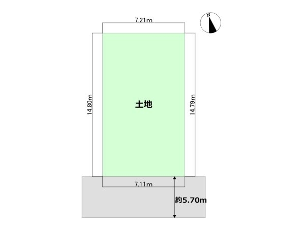 宝塚市御殿山4丁目売り土地