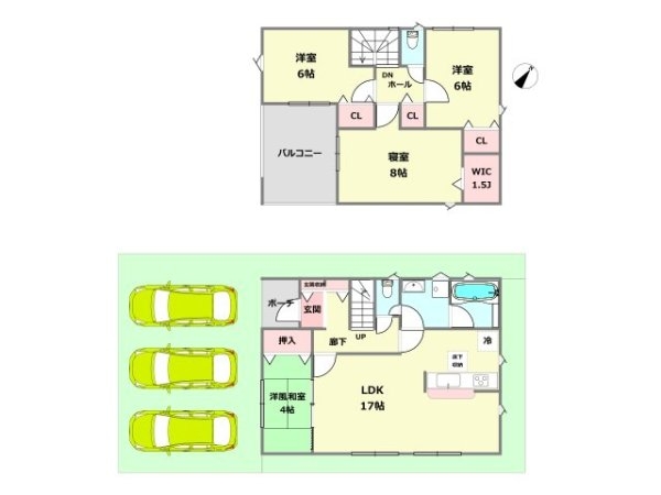 クレイドルガーデン川西市清和台西第1　全2区画