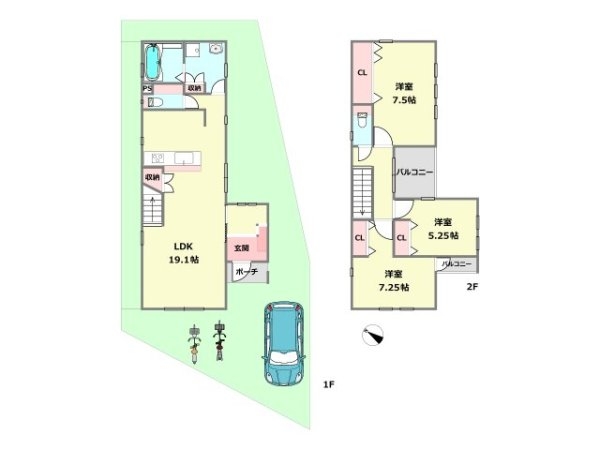 川西市南花屋敷1丁目新築一戸建て