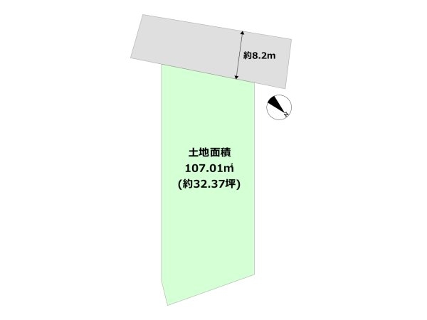 川西市霞ヶ丘１丁目売り土地