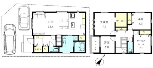 川西市錦松台新築一戸建て