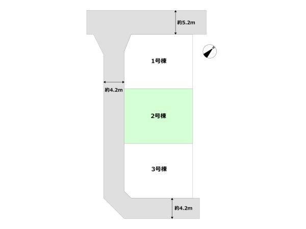 テラシエ池田市旭丘5期　全3区画