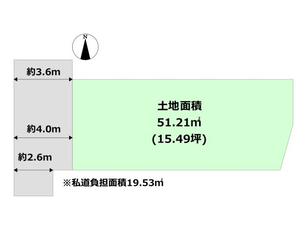 豊中市立花町３丁目の土地