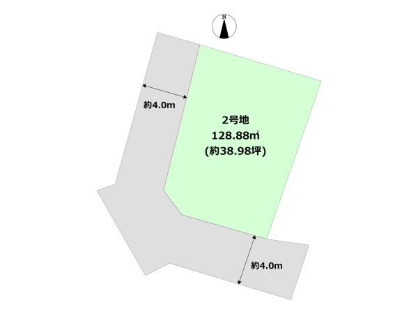 豊中市上野西2丁目売り土地