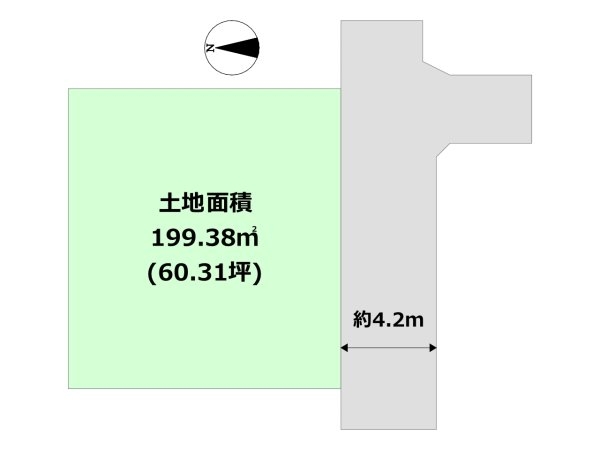 宝塚市三笠町売り土地