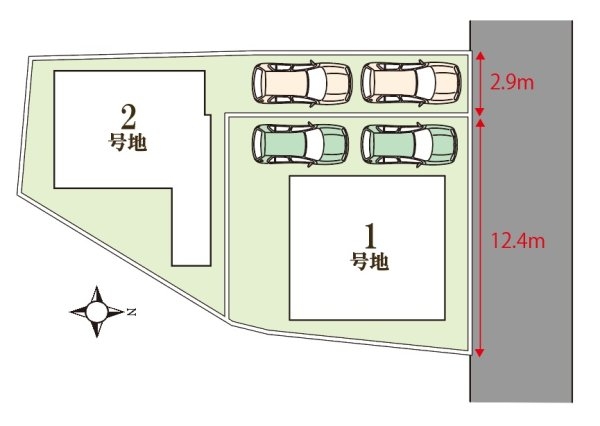 伊丹市寺本3丁目　全2区画