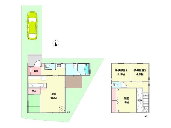 伊丹市寺本3丁目　全2区画
