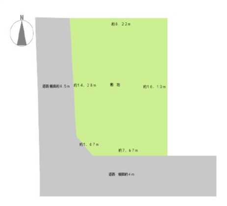 伊丹市桑津3丁目売り土地