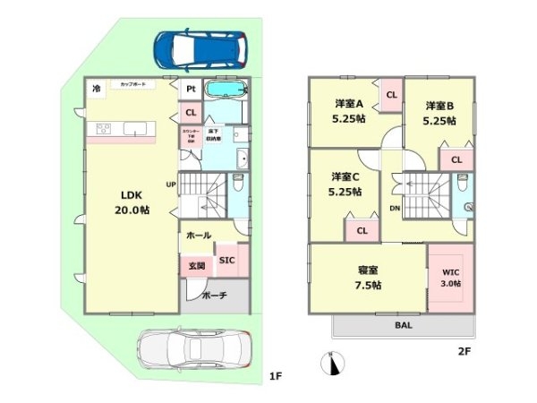 川西市加茂１丁目の土地