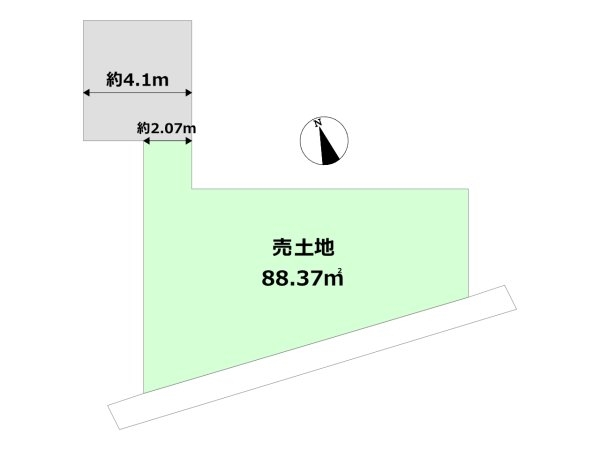 川西市西多田1丁目売り土地