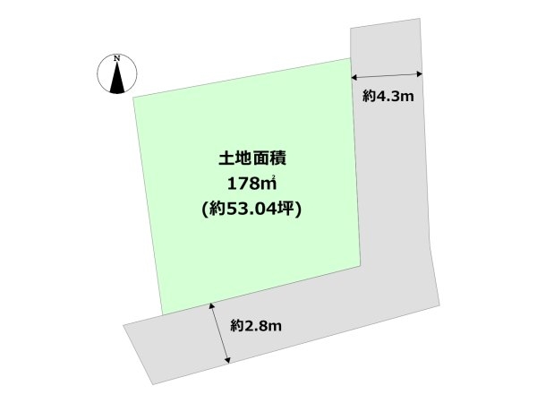 川西市萩原2丁目売り土地