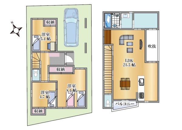 ハッピータウン伊丹市寺本2丁目　全4区画【建築条件付き土地】
