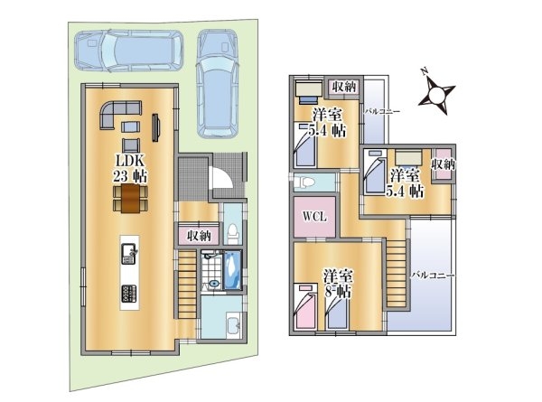 ハッピータウン伊丹市寺本2丁目　全4区画【建築条件付き土地】