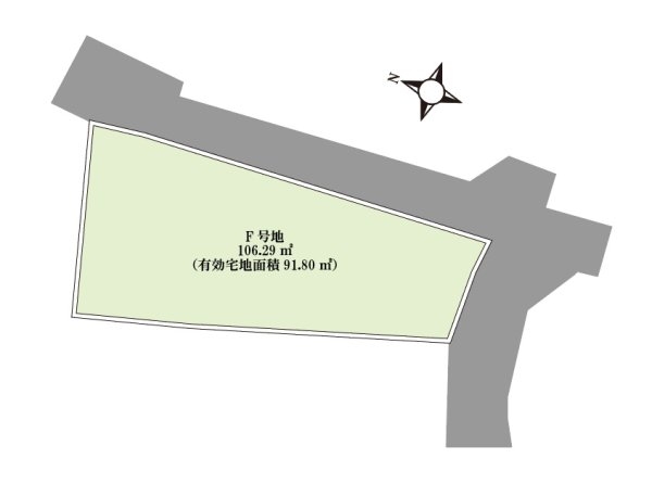 川西市火打２丁目の土地