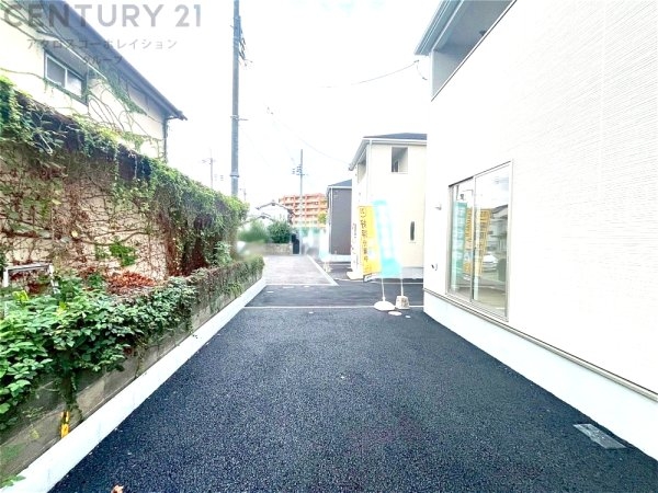 クレイドルガーデン池田市井口堂第2 全7区画(前面道路含む現地写真)