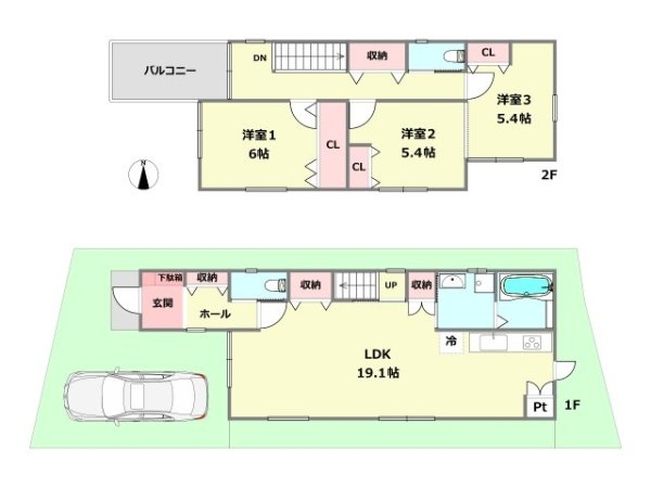テェィダキセラWEST　全4区画【建築条件付き土地】